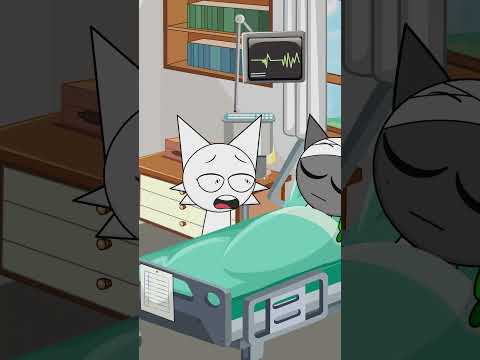 Gray, please wake up soon, Wenda is waiting for you #shorts   #sprunki  #animation  #touchingstory