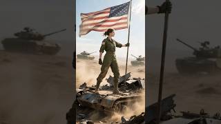 Stunning Female Power Soilder ep04 #military #animals #midjourney #heroic AI Military Uniform