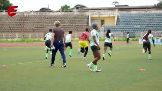 Super Falcons In Training As We Countdown To The July CAF Women's African Cup of Nations In Morocco