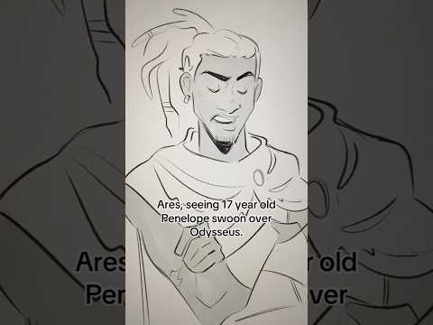 He’s a guy!🕺 #epicthemusical #epic #greekmythology #art #drawing #fyp #pov #funny #arte