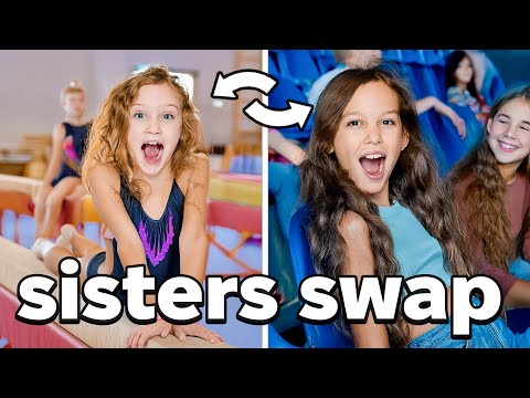 Sisters SWAP Lives For A Day At The Mall