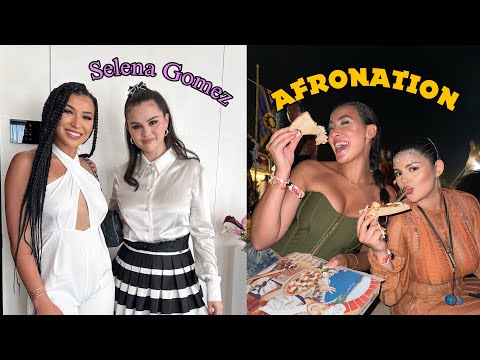 VLOG : JE RENCONTRE SELENA GOMEZ + JE VAIS À AFRONATION 😍