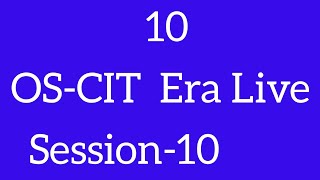 OS-CIT SESSION-10