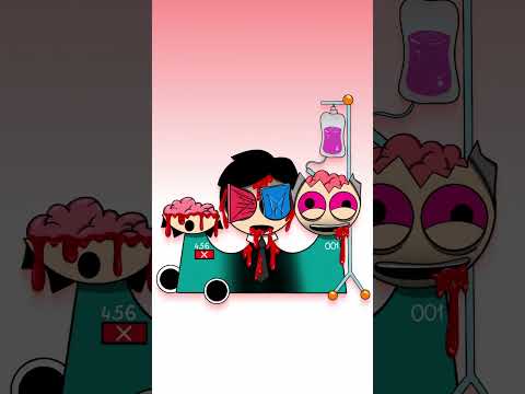 Sprunki SQUID GAME Player 456 & 001 & Recruiter SYMBIOSIS Phases #sprunki #incrediboxsprunki