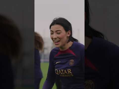 NOURHÈNE S’ENTRAÎNE AVEC LE PSG
