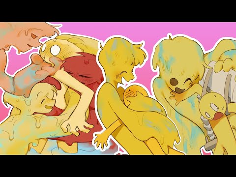 Player x Doey Bound by Goo | Poppy Playtime Chapter 4 Comic Dub