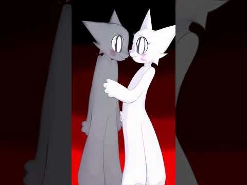 Kiss Wenda and Gray art Love