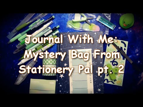 Journal With Me - Mystery Bag From Stationery Pal pt. 2