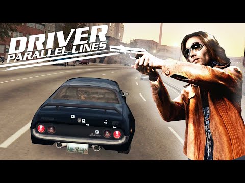 Jogando o maior "CLONE" do GTA 🚗🚓 - Driver Parallel Lines