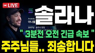 「솔라나 목표가」정말 충격적인 사실이네요.. 어떻게 이런일이..  Feat. SOLANA