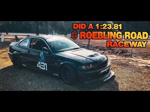 E46 330 BMW - ROEBLING ROAD RACEWAY:  TIME: 1:23