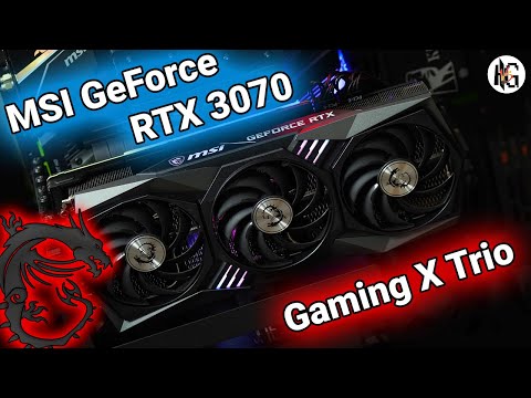 MSI GeForce RTX 3070 Gaming X Trio Review (Unboxing + Benchmarks)