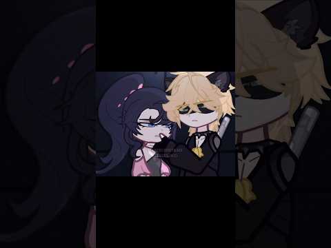 Chat noir obsessed with Marinatte💀✨ #gacha #gachaclub #gachalife #gachaedit #gachameme #gachatrend