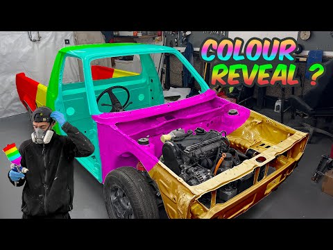 Caddy Paint Colour Reveal - Episode 12 - 1987 Volkswagen Caddy MK1 Restoration Project
