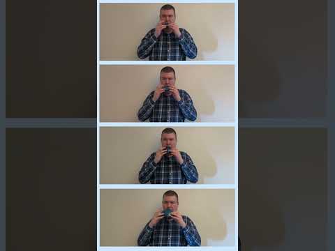 Ding Dong! Merrily on High on four #ocarina - #christmas #christmascarol #christmasmusic #shorts