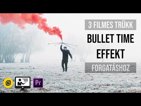 Kreatív technikák Bullet Time videó forgatáshoz | Tippek 360 fokos kamerás felvételekhez | Gaba_VR