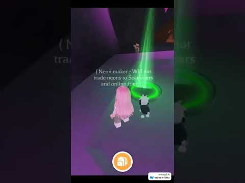 Making a neon sheepdog in Adopt me