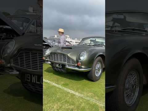 Aston Martin DB6, looking awesome in the sunshine.