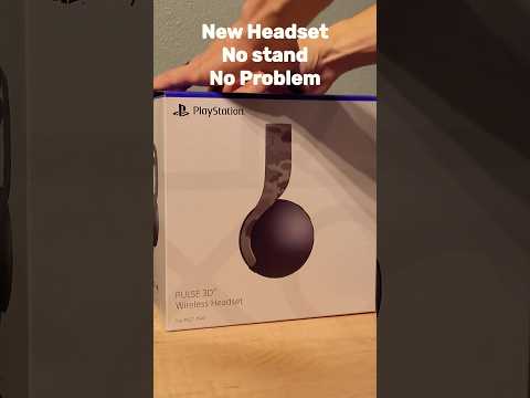 Sony PULSE headset stand #gaming