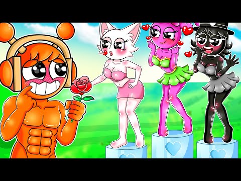 Who Will Oren Give the Rose To? 🌹💞 Love Challenge Begins! | Incredibox Sprunki Animation