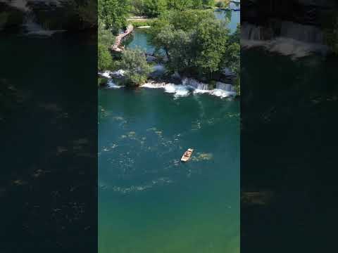 Una River's Tranquil Beauty with Relaxing Music - Stunning 4K Nature #shorts #travel #relaxationfilm