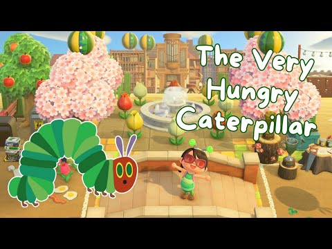 It’s Story Time…ACNH Island Tour The Very Hungry Caterpillar Animal Crossing: New Horizons Gameplay
