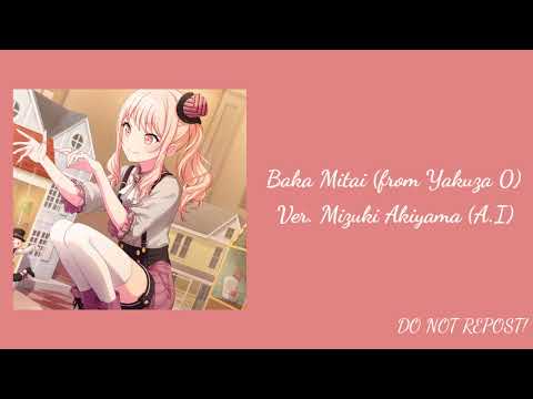 Mizuki Akiyama - Baka Mitai (From Yakuza 0) [AI COVER]