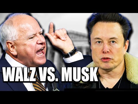 Tim Walz HUMILIATES Elon Musk Over Tesla Fail