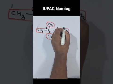 IUPAC naming of organic compounds | Alkane | Longest Chain | Functional group