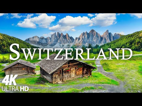 Switzerland 4K (UHD) – Scenic Relaxation Film | Hidden Gems with Relaxing Music