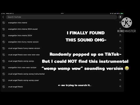 OMFG I FINALLY FOUND THIS AUDIO 😭 ||