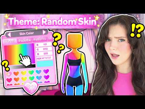 RANDOM SKIN Challenge in Dress to Impress *HARD*