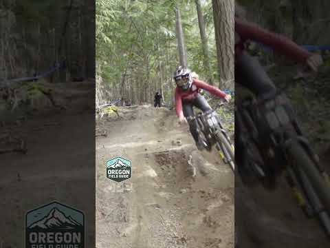 ⛰️ Downhill racing 🚲 #oregonfieldguide
