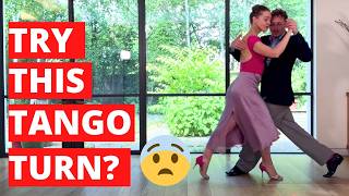 Tango Counterturn Mastery: Tango Giro With Lapiz on the Close Side Of The Embrace -Steps & Technique