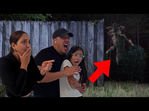 Mysterious Creature Lives in Our BACKYARD...
