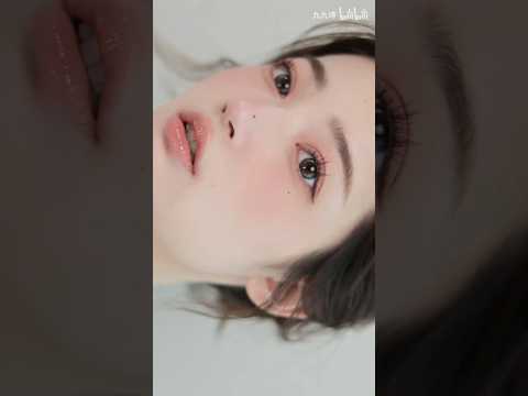Creamy honeydew 🍈 makeup for round faces! ✨ #makeup #douyin #cute