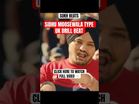 Sidhu Moose Wala Type UK Drill Beat | #sidhumoosewala #ukdrilltypebeat #ukdrill #freestylebeats