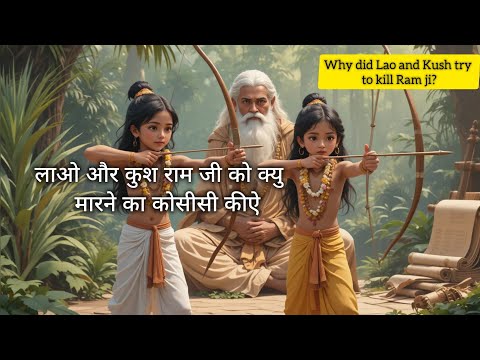 लाओ और कुश राम जी को क्यु मारने🤺का कोसीसी कीऐ Why did you kill Lao and Kush Ram ji?