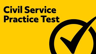 Civil Service Exam (Preparation & Practice)