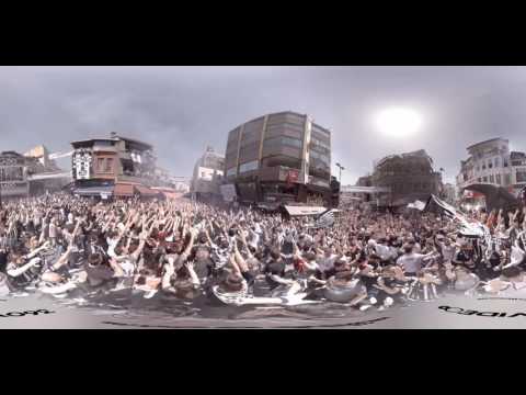 Beşiktaş Çarşı Şampiyonluk Kutlaması 360 Derece Video (15 Mayıs 2016)