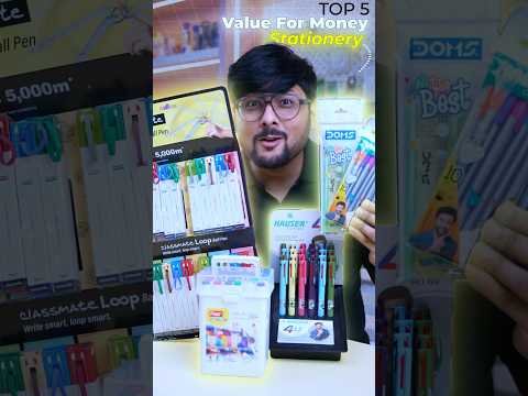 Top 5 Value For Money Stationery Launches in🇮🇳 #shorts #SYShorts 580