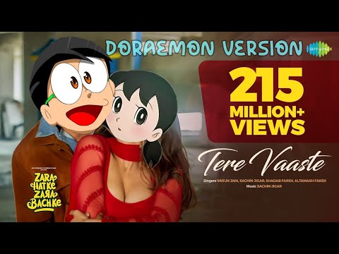 Tere vaste song Doraemon version 💙|| Tere vaste song Doraemon cover