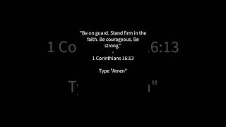 Be Strong, Be Courageous In Jesus. #faithingod #bestronginthelord #standfirminfaith