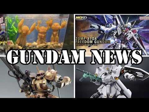 HG Egba’s Zaku, Gundam Jazz, More Gundam FISHING LURES, And More [Gundam News]