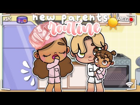 New Parents Morning Routine 🍼 || Avatar World Roleplay 🌎