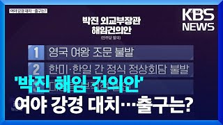 [심층인터뷰] 여야 강경 대치…출구는? / KBS  2022.09.29.