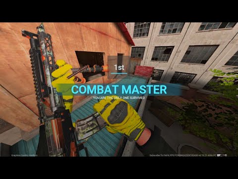 I'm Already The Best Combat Master Player 😎 (Mini Battleroyal Gameplay)