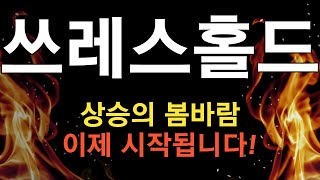 코인 [쓰레스홀드] 쓰레스홀드 코인분석! 목표가에 도달하기 위한 투자 기회를 잡아라!