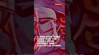 A new Star Wars game is in the works from Ubisoft and Lucasfilm Games.