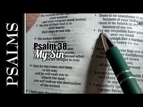 My Sin - Singing Psalm 38 Scripture Song